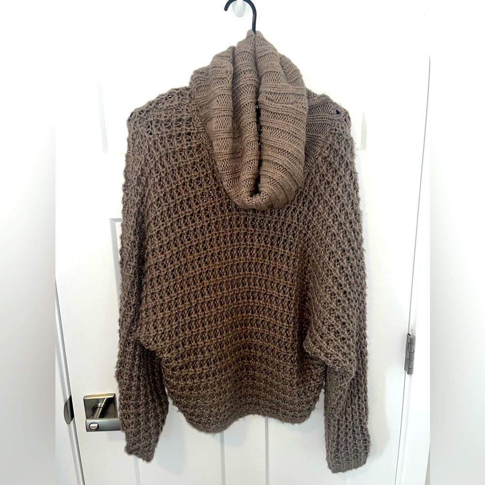 Express Chunky Knit Turtleneck Sweater